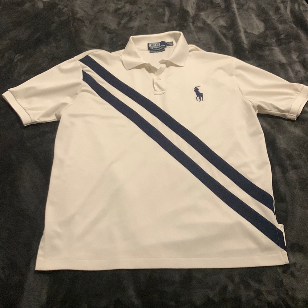 Polo Ralph Lauren Dri Fit Golf Shirt Striped